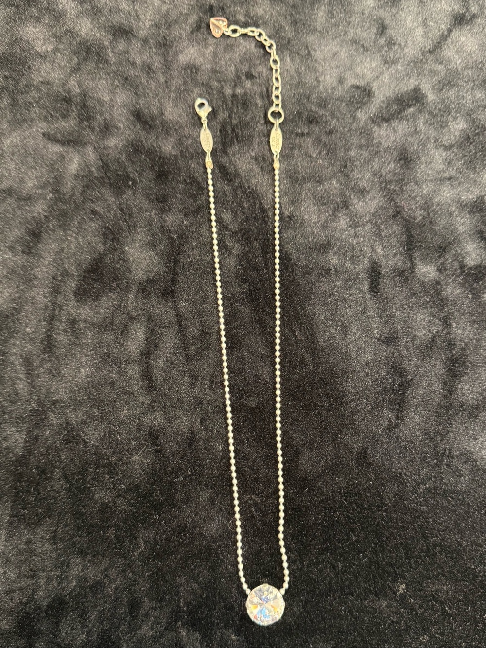 Sabika Clear Manhattan crystal necklace